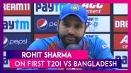 India vs Bangladesh First T20I: Rohit Sharma Says Youngsters Need Time To Understand The Game