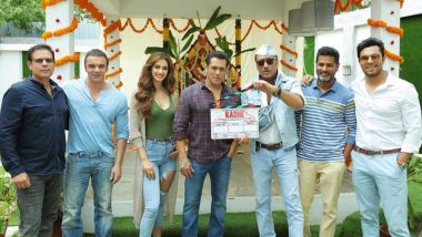 Radhe: Salman Khan to Romance Disha Patani in his Eid 2020 Release, Shares Picture from the First Day of Shoot