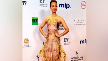 International Emmy Awards 2019: Radhika Apte Stuns in a Gorgeous Ruffle Dress on the Red Carpet (See Pics)
