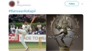 Ranveer Singh's Resemblance to Kapil Dev's Natraj Shot For 83 The Film Inspires Funny Memes and Jokes