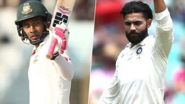 India vs Bangladesh 1st Test 2019: Ravindra Jadeja vs Mushfiqur Rahim & Other Exciting Mini Battles to Watch Out for at Indore