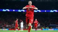 Robert Lewandowski Becomes First Player to Equal Cristiano Ronaldo and Lionel Messi&rsquo;s This Prolific Record, Achieves Feat During Union Berlin vs Bayern Munich, Bundesliga 2019-20 (Watch Video)