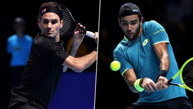 Roger Federer vs Matteo Berrettini, ATP Finals 2019 Live Streaming & Match Time in IST: Get Telecast & Free Online Stream Details of Group Stage Match in India