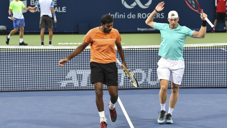 Rohan Bopanna, Denis Shapovalov Crash Out of Paris Masters 2019
