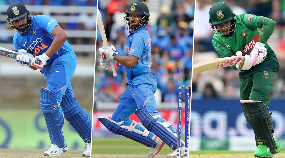 India vs Bangladesh, 2nd T20I 2019, Key Players: Rohit Sharma, Shikhar Dhawan, Mushfiqur Rahim and Other Cricketers to Watch Out for in Rajkot India vs Bangladesh, 2nd T20I 2019, Key Players: Rohit Sharma, Shikhar Dhawan, Mushfiqur Rahim and Other Cricketers to Watch Out for in Rajkot