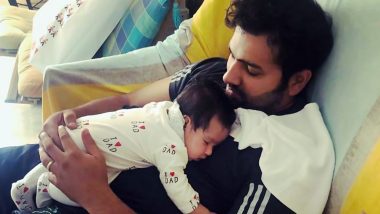 Rohit Sharma Wishes Daughter Samaira on Children's Day 2019, And His Little Princess' Cuteness In This Adorable Video Will Make You Go Aww!