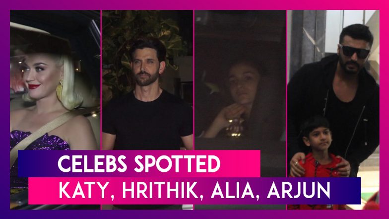 Katy Perry, Hrithik Roshan, Alia Bhatt, Arjun Kapoor & Others Seen In The City | Celebs Spotted