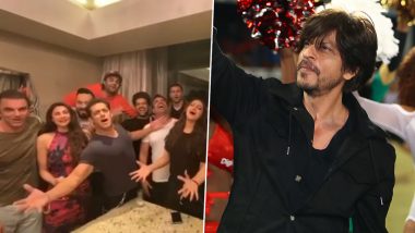 Salman Khan Wishes Shah Rukh Khan on Birthday with Jacqueline Fernandez and Sonakshi Sinha; Complains That SRK Did Not Pick Up His Call (Watch Video)
