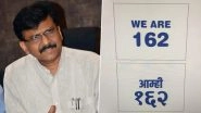 Maharashtra Power Tussle: 162 MLAs of Shiv Sena-Congress-NCP to Appear Together Tonight; 'Come And Watch Yourself,' Sanjay Raut Tells Governor