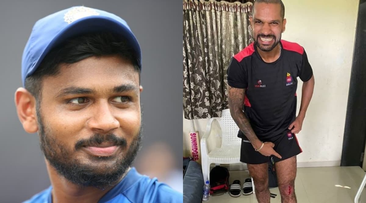 Injured Shikhar Dhawan Out, Sanju Samson Comes in for T20I Series Against West Indies Injured Shikhar Dhawan Out, Sanju Samson Comes in for T20I Series Against West Indies