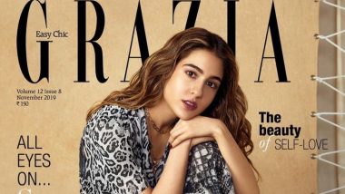 Sara Ali Khan Rocks the Animal Print Outfit By Tommy Hilfiger X Zendaya on The Magazine Cover of Grazia India's November Issue