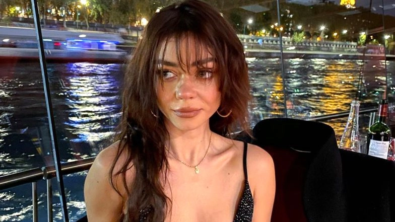 Sarah Hyland Shares Pictures of her Own Wardrobe Malfunction While On a Romantic Vacation With Fianc&eacute; Wells Adams