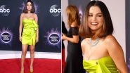 Selena Gomez Makes Red Carpet Comeback at 2019 AMAs in Fluorescent Green Outfit!