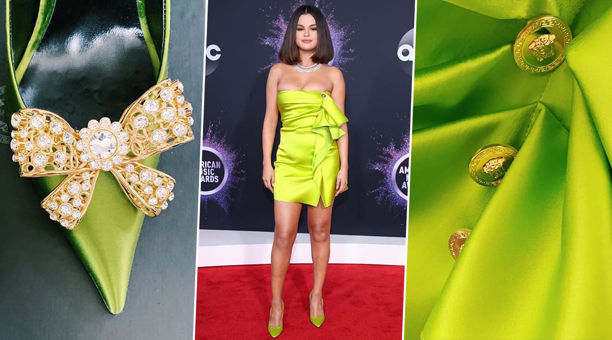 Selena Gomez’s AMAs 2019 Look Decoded Dress, Diamonds, Heels and Makeup (3)