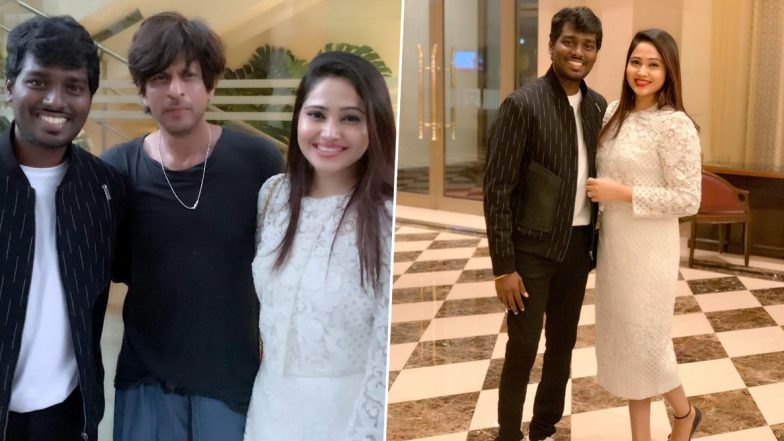 Shah Rukh Khan’s Birthday Bash Sees Filmmaker Atlee and His Wife, Is This a Confirmation That the Actor-Director Are Indeed Collaborating? (See Pics)