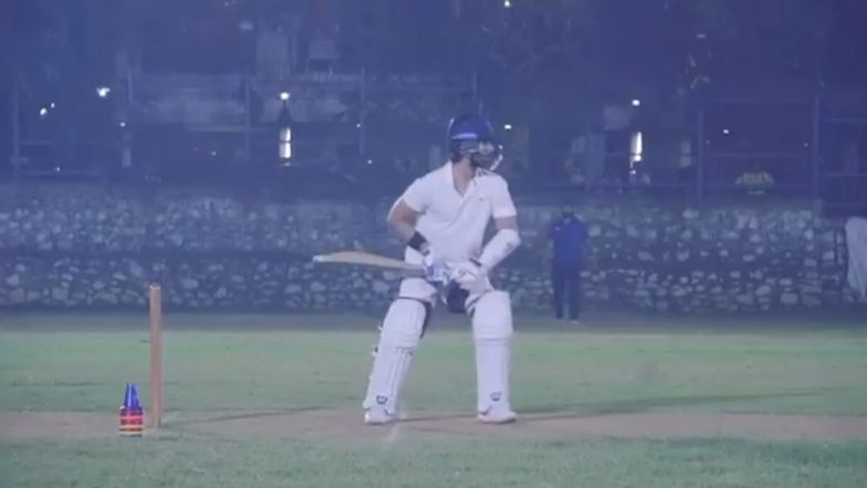 Shahid Kapoor Hits a Boundary While Prepping Up For Jersey Remake (Watch Video)