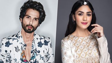 Confirmed! Mrunal Thakur to Be Paired Opposite Shahid Kapoor in Jersey Remake