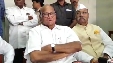 NCP Chief Sharad Pawar Says 'BJP's Arrogance and Money-Power Led to Jharkhand Debacle'