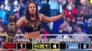 WWE Survivor Series 2019 Results and Highlights: Shayna Baszler Defeats Becky Lynch & Bayley in Triple-Threat Match; NXT Dominates Raw, SmackDown (Watch Videos)