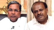 Siddaramaiah, HD Kumaraswamy Booked For Sedition, Defamation For Protesting Outside IT Department Office in Bengaluru