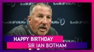 Happy Birthday Sir Ian Botham: Things to Know About the Legendary England All-Rounder