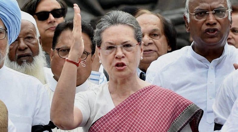 WhatsApp Snooping Row: Sonia Gandhi Targets Govt, Says 'Such Activities Unconstitutional, Shameful'