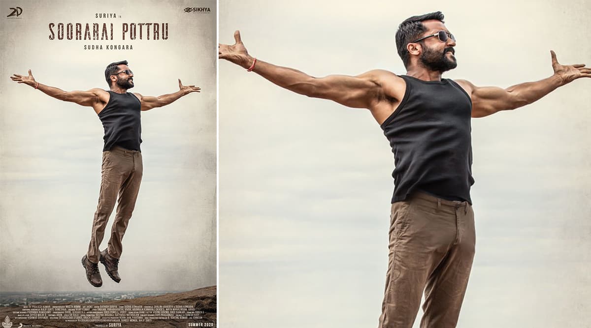 Soorarai Pottru First Look: Suriya’s Fit and Fab Physique Leave Fans Impressed, Sudha Kongara Directorial to Release in Summer 2020 (View Pic) Soorarai Pottru First Look: Suriya’s Fit and Fab Physique Leave Fans Impressed, Sudha Kongara Directorial to Release in Summer 2020 (View Pic)