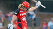 Australia Women Cricketer Sophie Molineux Takes Break Over Mental Health