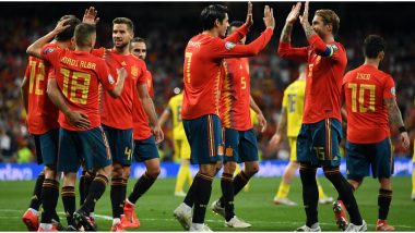 Spain vs Malta, UEFA EURO Qualifiers 2020 Live Streaming Online & Match Time in IST: How to Get Live Telecast of SPA vs MAL on TV & Football Score Updates in India