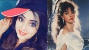 Sridevi's Doppelganger Found! TikTok User's Uncanny Resemblance to Late Indian Actress Surprises Netizens (Watch Videos)