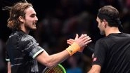 Stefanos Tsitsipas Beats Roger Federer in ATP Finals 2019 Semis, to Meet Dominic Thiem in Summit Clash