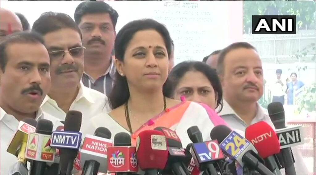 NCP MP Supriya Sule Backs Uddhav Thackeray Government Over Stay on Aarey Metro Work NCP MP Supriya Sule Backs Uddhav Thackeray Government Over Stay on Aarey Metro Work