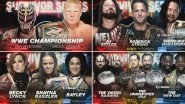 WWE Survivor Series 2019 Nov 24, 2019 Live Streaming, Preview & Match Card: Brock Lesnar vs Rey Mysterio, Becky Lynch vs Bayley vs Shayna Baszler & Other Matches to Watch Out For