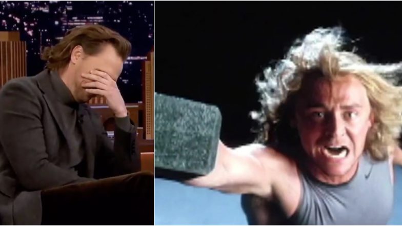 Tom Hiddleston Facepalms Looking at His Thor Audition Tape on the Jimmy Fallon Show, Says They Cast the Right Actor (Watch Video)