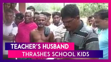 Shocking! Teacher's Husband Thrashes School Kids For Poor Drawing In Odisha's Balangir