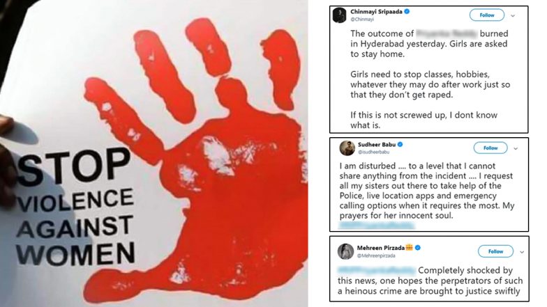 Telangana Girl's Brutal Murder: Celebrities Take to Social Media, Demand Speedy Justice For Young Veterinarian