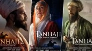 Tanhaji: The Unsung Warrior: Ajay Devgn Shares Impressive Posters of On-Screen Chhatrapati Shivaji Maharaj, Jijamata and Aurangzeb (View Pics)