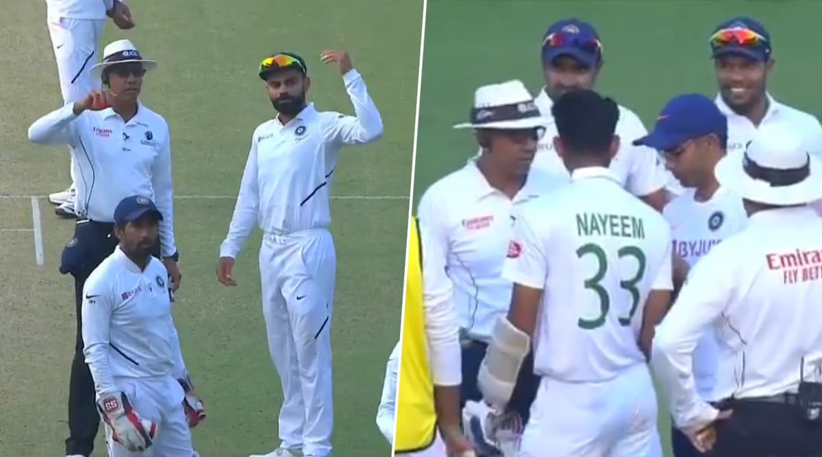 Nitin Patel, Team India Wins Hearts With True Sportsmanship After Physio Rushes to Check-On Concussed Nayeem Hasan During IND vs BAN D/N Test Nitin Patel, Team India Wins Hearts With True Sportsmanship After Physio Rushes to Check-On Concussed Nayeem Hasan During IND vs BAN D/N Test