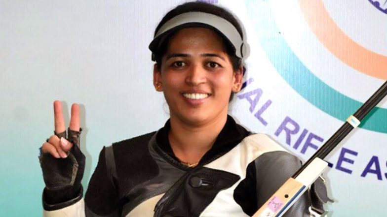 Tejaswini Sawant at Tokyo Olympics 2020, Shooting Live Streaming Online: Know TV Channel & Telecast Details for Women's 50m Rifle 3 Position Qualification Coverage