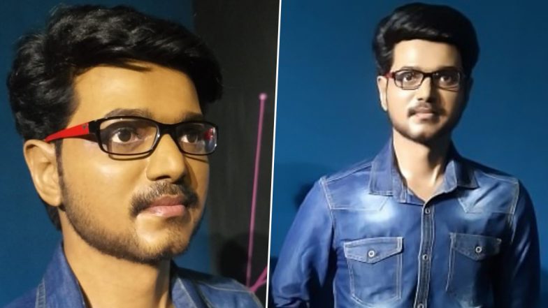 Thalapathy Vijay’s Wax Statue Unveiled at a Museum in Kanyakumari (View Pics)