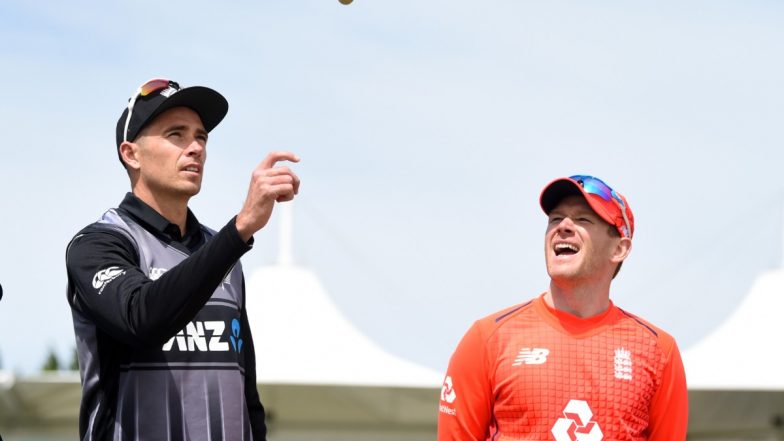 Live Cricket Streaming of New Zealand vs England, 3rd T20I 2019 on Sky Sports Cricket & Hotstar: Check Live Cricket Score, Watch Free Telecast of NZ vs ENG on TV and Online