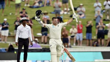 New Zealand vs England 1st Test Match 2019 Report: Tom Latham Ton Leads NZ Charge on Rain-Curtailed Day