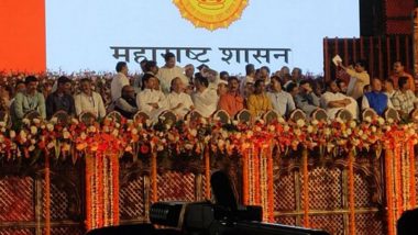 Maharashtra CM Swearing-in Ceremony: Uddhav Thackeray, Six Others Take Oath as Maha Vikas Aghadi Government Takes Over