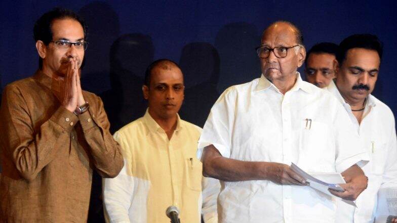 Maha Vikas Aghadi Divided on CAA-NPR: After Uddhav Thackeray Clears His Stand, Sharad Pawar Says 'Will Convince Shiv Sena'
