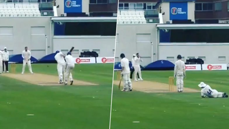 Not Out and Wide! Umpire’s Shocking Decision After Turning Down LBW Appeal Leave Players Laughing in Disbelief (Watch Video)