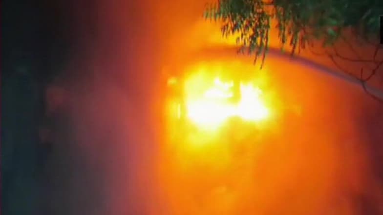 Delhi: Fire Breaks Out at Factory in Peeragarhi And Spreads to Adjacent Building, Fire Fighting Operations On Delhi: Fire Breaks Out at Factory in Peeragarhi And Spreads to Adjacent Building, Fire Fighting Operations On