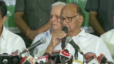 Maharashtra Government Formation: 'BJP-Shiv Sena Fought Together, They Have to Choose Their Way', Says Sharad Pawar