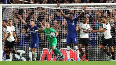 Valencia vs Chelsea, UEFA Champions League 2019–20 Live Streaming Online: Where to Watch VAL vs CHE Group Stage Match Live Telecast on TV & Free Football Score Updates in Indian Time?