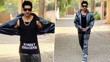 Varun Dhawan, We LOVE Your Interstellar Inspired Tracksuit to the Moon and Back! View Pic