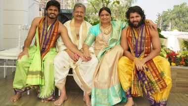 Vijay Deverakonda Poses With His Family As he Buys a Brand New Plush Apartment (View Pic)